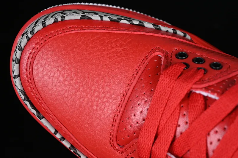 All categories Air Jordan Jordan series basketball shoes Air Jordan 3 DJ Khaled x Air Jordan 3 AJ3 Joe 3 joint model bright red AJ3-770438
